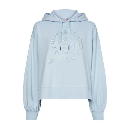 Tommy Hilfiger, Relaxed Icon Hoody Niebieski, Kobieta, Rozmiar: S