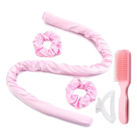 Värmelös Curling Rod Pannband Hårrulle SET 03