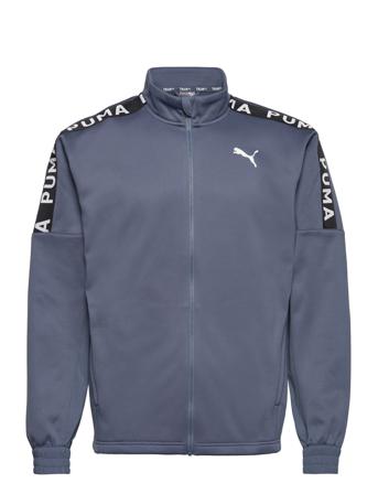 Train Fit Pwrflece Fz Jacket Sweat-shirt Tröja Blå PUMA