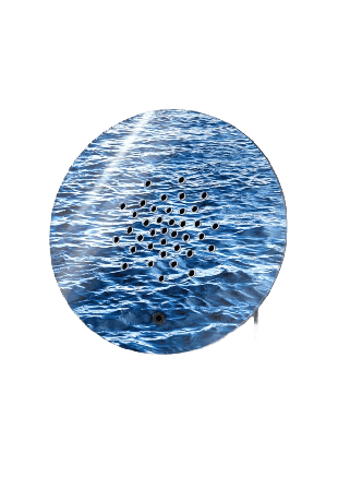 Relaxound Oceanbox Speldosa Havsljud Vågor Högtalare Blå