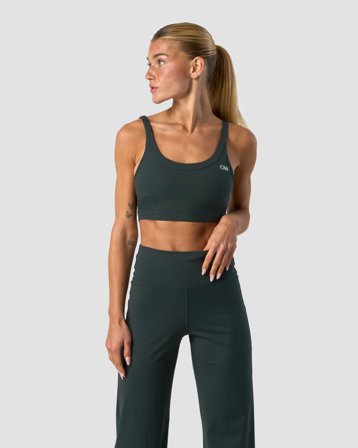ICANIWILL - Nimble Sports Bra Dark Green - Dames - sportkleding van ICIW