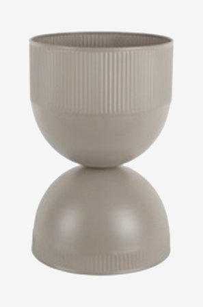 Present Time - Plantekrukke Tonar - Grå - Urtepotteskjulere & vaser - Fra Homeroom