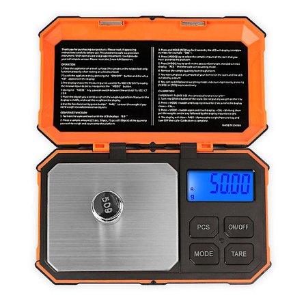 500g/0.01g Høy presisjons digital vekt LCD kjøkkenvekt