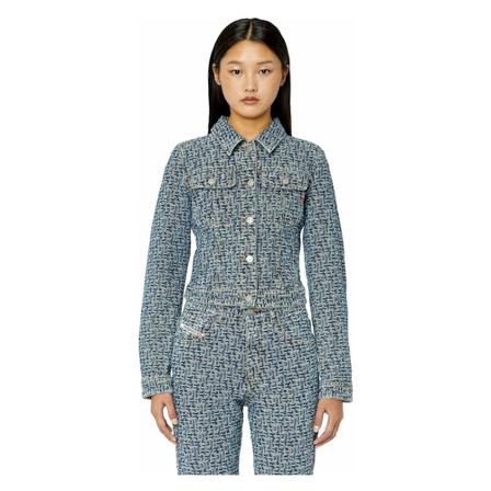 Diesel Denim Jakke Blå, Dame