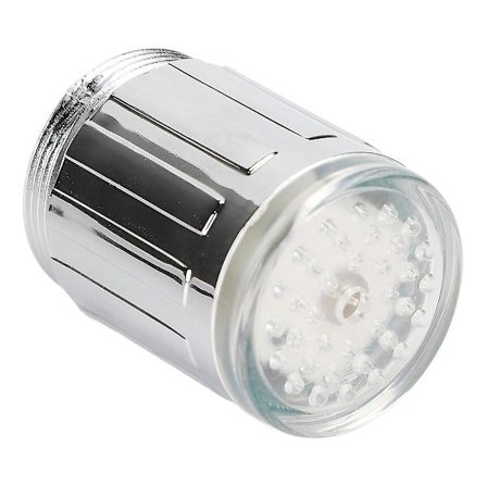 LED Lysende Kran Temperaturkontroll Tre-farget Kranlys (1 stk)