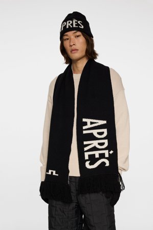 J.Lindeberg - Jasper Scarf - Fashion - Black - Men - Onesize