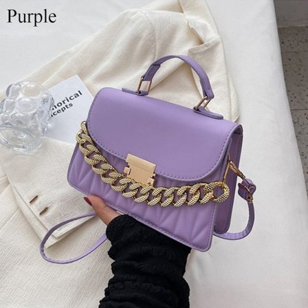 Olkalaukku Ketju Crossbody Laukut PURPLE