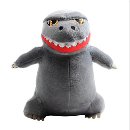 Monster Godzilla plysjleketøy myk kosedyrdukkefigur Barnegave 8