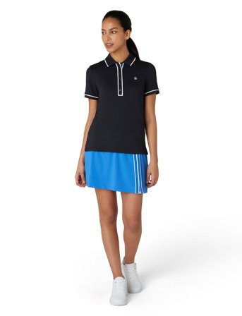 Original Penguin Golf Short Sleeve Veronica Polo - Black - S
