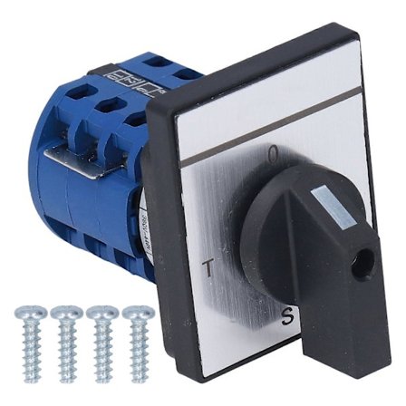 BERM Kamakytkin Virransiirto Pyörivä Kamavalitsin 3-vaiheinen 4-johtiminen CA10