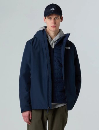 The North Face M Carto Mono Triclimate Hooded Jacket - Navy - M