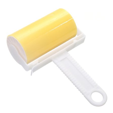 Tvättbara kläder Hår Sticky Roller Återanvändbar Hair Remover Dammblå täckt