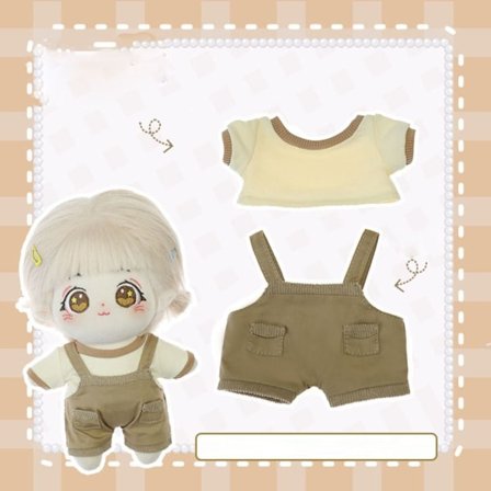 Doll Jumpsuits Plysch Doll T-shirt 2 2