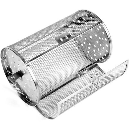 /EA/Rotisserie-kurv til Tower Air Fryer Rustfrit stål Rotisserie Grillkurv Ovn Rund R