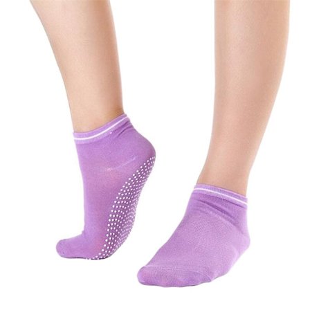 Anti-Slip Joogasukat - Violetti