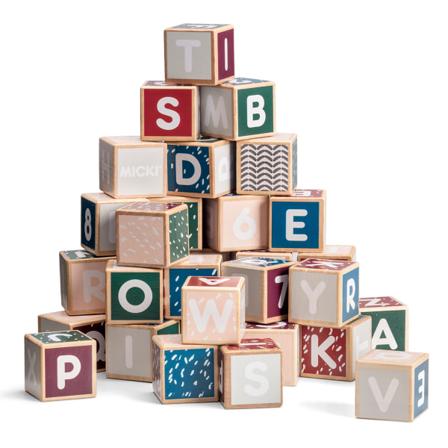 Bokstavsklossar Senses 36st