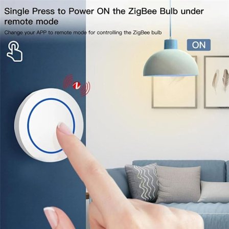 Tuya Zigbee trådløs smart scene-bryter med knapp, smart koblingsbryter, automatisering, fungerer med Smart Life