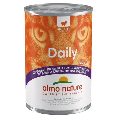 Almo Nature Daily Menu Cibo Umido Con Coniglio Per Gatti Adulti
