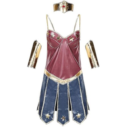 Wonder Woman Kostymer Personliga Halloween Jumpsuits För Kvinnor-2