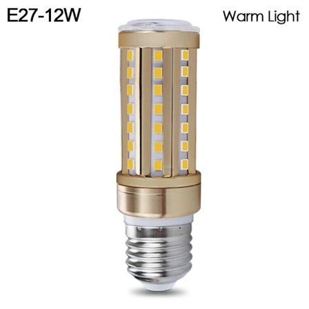 LED-lampe Ingen flimring E27-12W VARMT LYS E27-12WWarm Light
