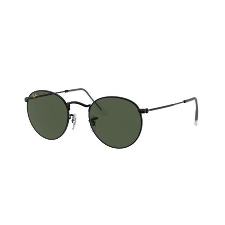 Ray-Ban Round Metal Legend Gold - RB3447 919931 5021 i Sort Metal
