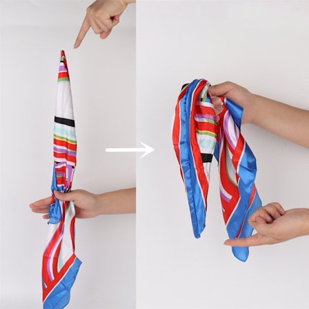 Stående Magic Silketørklæde Magic Trick Silk Magic Props For Magi