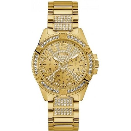 Damklockor - W1156L2 - Kvarts - Analog - Vuxen - Guld - Stål