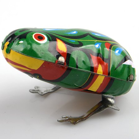 Kierrätysrauta Pieni Sammakko Koristeellinen Keräilyesine Esine