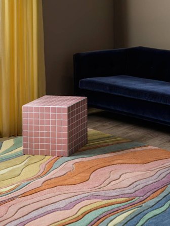 Marble 160X230 Multicolor Wool Rug