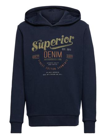 Pktgms Vincent Sweat Hood - Jr Blue Produkt Junior