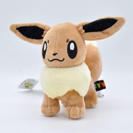 20cm Pokémon-pehmolelut Eevee Evolution Sylveon Flareon Jolteon Umbreon Vaporeon Pikachu Täytetyt eläimet Pehmeät nuket Lasten vauvalahja ruskea