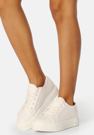 BUBBLEROOM Luna Platform sneakers White Sko
