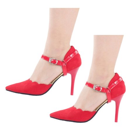 Klare anti-skli hælholdere for høye stiletthæler, komfortable usynlige skoremmer som sitter stramt