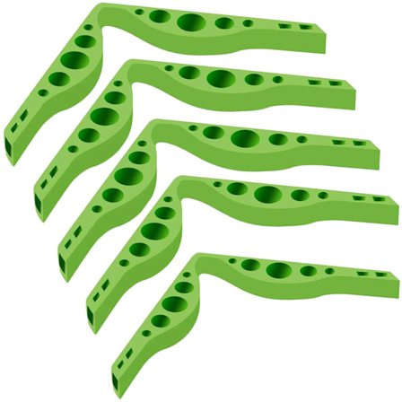 5 stk. Anti-dug TPR næsebro ansigtsmaske næsestøtteklips til at forhindre briller i at dugge