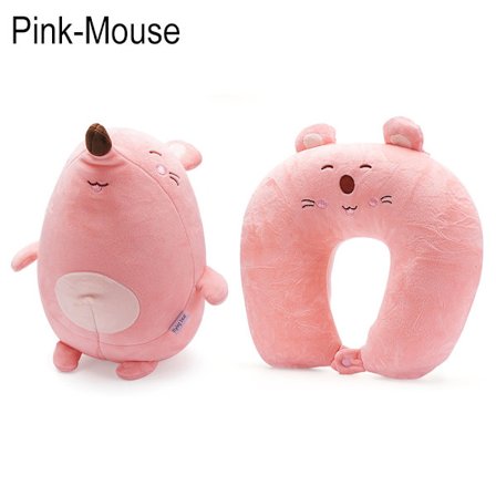 Fluffiga kuddar U-formad resekudde ROSA MUS