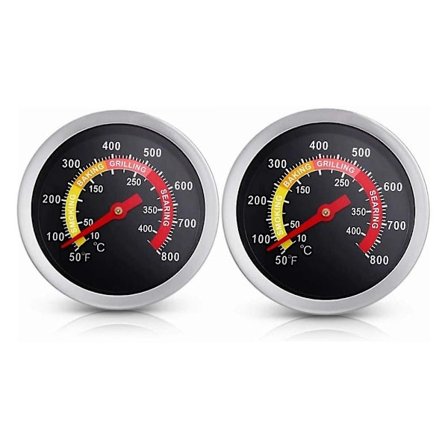 BBQ Grill Temperaturmätare, BBQ Kolgrill Rökare Temperaturmätare Gropar Grill Pizza Ugn