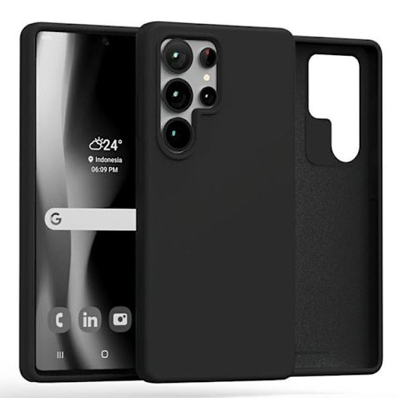 Mercury Mobilskal till Galaxy S25 Ultra Silikon - Svart