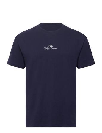Classic Fit Logo Jersey T-Shirt Polo Ralph Lauren Navy