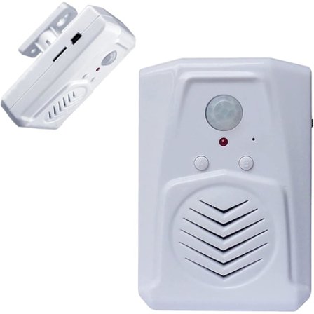 PIR Rörelsesensor Aktiverad Ljudspelare Högtalare med USB-kabel, Ladda ner dina egna MP3-ljudfiler för att spela tal, musik eller ljudeffekter