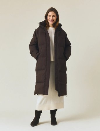 Lexington Clothing Long Down Parka - Brown - L