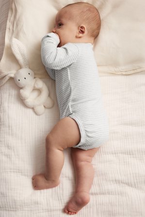 Newbie | Randig omlottbody | Gråmelerad