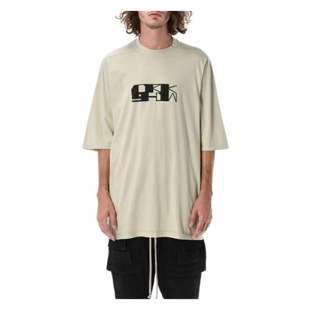 Rick Owens T-Shirt Du02B4274Rnep4 Hvid, Herre T-shirts