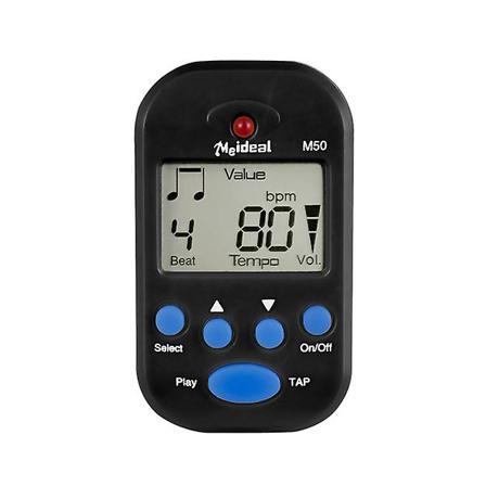 Mini Basguitar Saxofon Stemmer Digital Stemmer Metronom Klik Præcis Metronom Elektronisk Stemmer Pedal Stemmer Sort 11.8X7.8 cm Black 11.8X7.8 cm