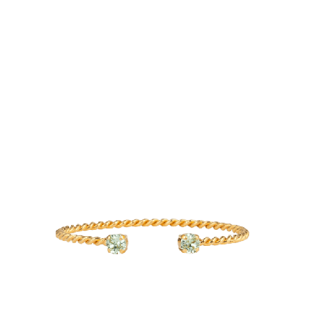 Caroline Svedbom Mini Twisted Bracelet Armband Dam Guld ONESIZE