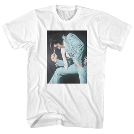 Elvis Presley T-skjorte Live Portrett Elvis Presley Skjorte