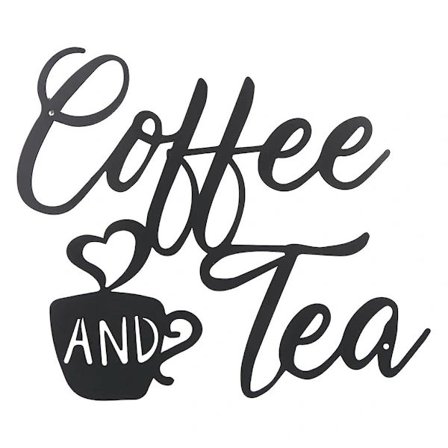 Kaffe- og te-skilt hengende ornamentmodell dekorasjonstilbehør