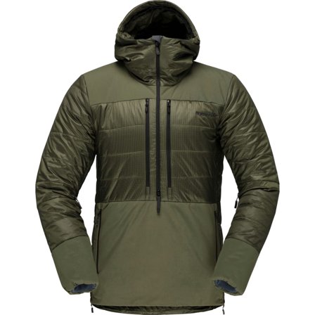 Norrøna Men's Lofoten Primaloft80 Anorak Men lined ski jackets Green L