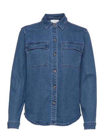 Mwlara Denim Shirt 115 Blue My Essential Wardrobe