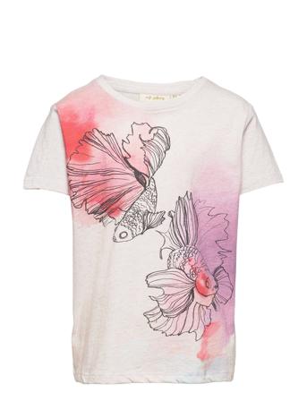 Sgji Swirling Ss Tee T-shirts Short-sleeved Multi/mønstret Soft Gallery