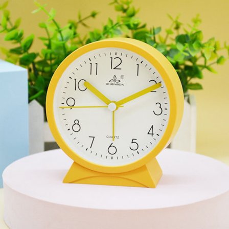 Sengeklokker Liten vekkerklokke GUL